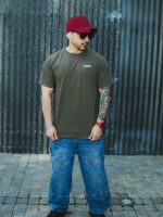 Polera Essential Slimfit - Verde Olivo - Imagen 4